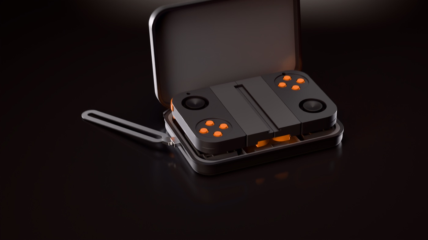 Zip carrying case with lanyard